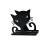 Unique Cats Pineapple Napkin Holder Foldable-Cat model 1