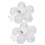 8 Pezzi Supporti Magnetici Glitter Con Base Cristallo Per Unghie 3