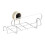 Rustproof ABS Wall Mounted Paper Towel Rack Damage-White 1
