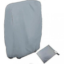 (Gray) Protective Cover For Folding Chair Deck Chair Sun Lounger Deck Chair Cover Waterproof Anti-uv Garden Furniture 25-26s