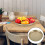 Large Capacity Serving Platters Divided Tray With Lid 4