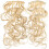 12 Pezzi Extension Mossi Pettinino Rimovibile 11