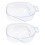 2 Pezzi Ciotole Trasparenti Per Ammollo , Pedicure E Manicure 6