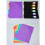 (Black) 6 Pockets Expanding File Folder Letter Size Document Organiser Expandable Sorting Folder with Removable Pages 317x250mm  White 4