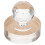 Eyeshadow Pressure Stamper Tampone Rotondo Per Palette Ombretti 4