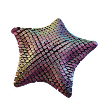 3D-gedruckte Seesterne, bewegliches-Blauviolett Gelb 10