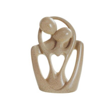 (Grey) Artistic Figurine Abstract Sculpture Minimalists Home Decoration Resin Craft For Study Room Shelf Desktop Display Grey