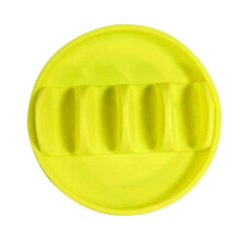 (Yellow) Functional Tacos Shell Rack For Grilling Tailgates Family Nights Heat Resistant Easy Cleaning Silicone Construction Yellow