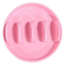 (Pink) Functional Tacos Shell Rack For Grilling Tailgates Family Nights Heat Resistant Easy Cleaning Silicone Construction Yellow