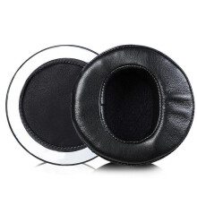 (Lambskin) Breathable Ear Pads Cups Pillow Cover 1 Pair Memory Foam Earpads Cover Black for Audeze LCD2 LCD3 LCD4Z LCD-XC MX4