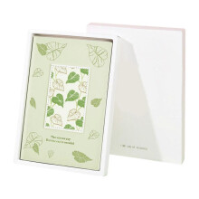 (A5, Fruit green) Hardcover Notebook 256 Pages Wide Lined Leather Journal Notebook Business Notepads for Journaling Note Taking Writing A5