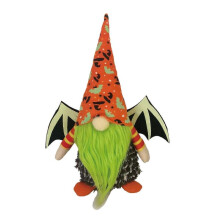 (A) Halloween Faceless for Doll Halloween Gnome Luminous Halloween Gnome Plush Dwarf Decorations Faceless Plush for Doll Par