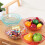2 Pezzi In Per Snack Frutta Portaoggetti 5