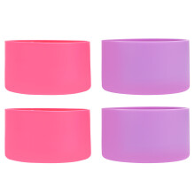 4 Coperchi Inferiori in Silicone per Bottiglie
