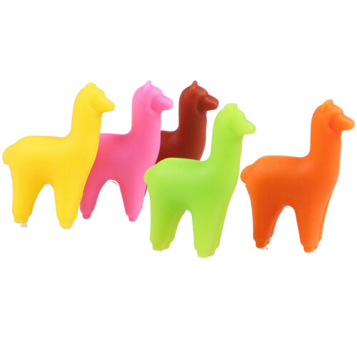 8 Pezzi Segnavino Alpaca, Identificatori Per Da Festa 1