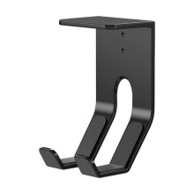 (Black) Multifunction Gaming Accessory Organizers Under Desk Hook easy installs Game Rack Gamer Desk Accessory Suitable for Gam White