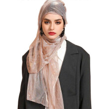 (light pink) Malaysia Turban Head Wrap Convenience Neck Head Scarf Lightweight Headscarf Soft Breathable Headcloth Neckerchief Burgundy