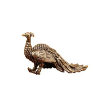 Metalen Dierenbeeldjes Pauwen Standbeelden Plank Decors Accent