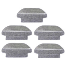 (5 dry cloths) Vacuum Cleaner Filter Robot Replacement Part Vacuum Cleaner Attachments Side Brush Mop Cloth Spare Part for STYTJ02YM