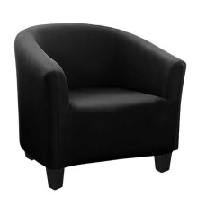 (Black) Sofa Slipcover Durability Polyester Single Couch Cover Water Resistant for Living Room or Study Decoration Meteorite lime