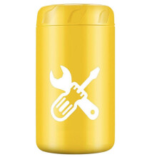 (Yellow) Waterproofs Bicycles Repair Tool Pouch Portable Cycling Tool Capsules Box Road Bike Tool Holder Bag Easy to Use Yellow