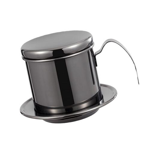 Travel Friendly Pouring Over Coffee Filter Rustproof-Black
