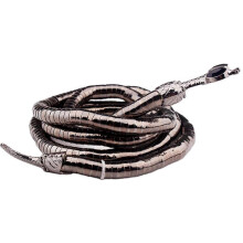 (snake 1, Black) Adjustable Punk Snake Choker Bendable Snake Necklace Flexible Twisty Multi-purpose Necklace Bracelets Gothic Jewelry