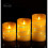 (12.5cm)Flameless Candle With Embedded Light Chain, 3-part Led Candle With Remote Control 25-26s 2