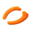 Housse de siège de toilette statique surdimensionnée,-OrangeB 1