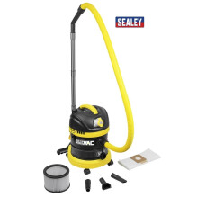 Sealey Wet & Dry Vacuum Cleaner M CLASS 110V Site 15L 1400W Car Home PC150BV110V