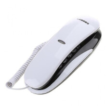 (White) Corded Phones Landline Home Phone Landline Phones Wall Mountable Landline Telephone for Office Hotel Home Bathroom 25-26s