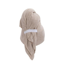 (2) Soft and Absorbent Hair Towel Wrap for Women, Quick Drying with Elastic Strap Quick Dry Hair Turbans for Wet, Long Hair  3