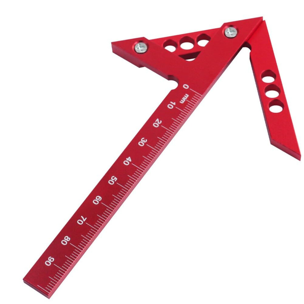 Center Finder Line Gauge 4590 Model Right Angle Ruler, Metric, For All Projects 9354506272197
