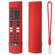 (rde) Silicone Cover for AKB76040302 TV Remote, Washable Anti Drop Protection Sleeve Easy Maintenance Water Washable rde