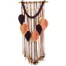 (Section B) Leaf Macrames Wall Hangings Tapestrys Handwovens Bohemian Cotton Rope Tapestrys for Bedroom Livingrooms Dormitory Decors