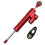 Steering Damper Adjustable Motorcycle Stabilizer Bracket Kit Universal Red 1 Piece 1
