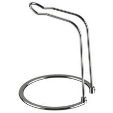(Silver) Stainless Steel Spinnings Reel Holder Replacement Spinnings Reel Rack Fishing Wheel Holder Display Shelf Enduring