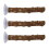 (15CM) 3pack Parrots Wall Bath Standing Rack Suction Cup Station Poles Interaction Toy for Interactively Playing 1