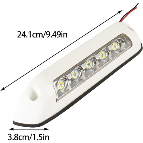 RV Porch Light LED Panel Replacement For RVs - Waterproof, Energy-Saving, White, Trailers And Campers 2