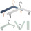 Foldable Travel Hangers with Drying Clips 25-26s 1