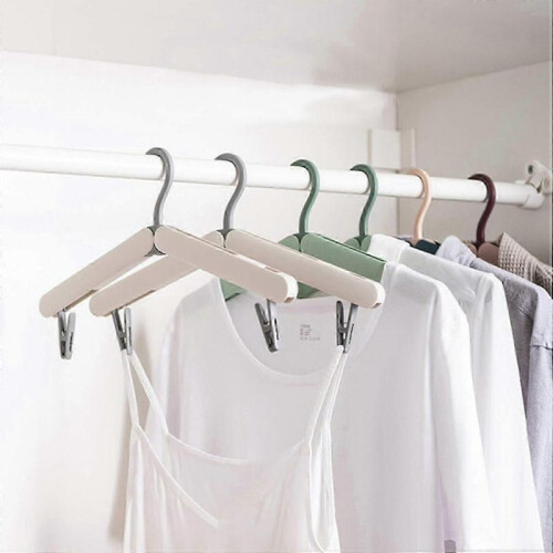 Foldable Travel Hangers with Drying Clips 25-26s 2