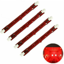 Infrared Halogen Parasol Heater 4 Pack 500W Red R7 Tube Bulb Lamp 118mm Outdoor Holiday Party Decor