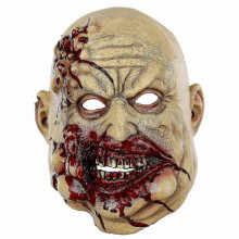 Mask Rave Cosplay Horror Alien Face Halloween Devil Latex Mascara Costume for Adult Novelty Special Use Disguise Man 25-26s