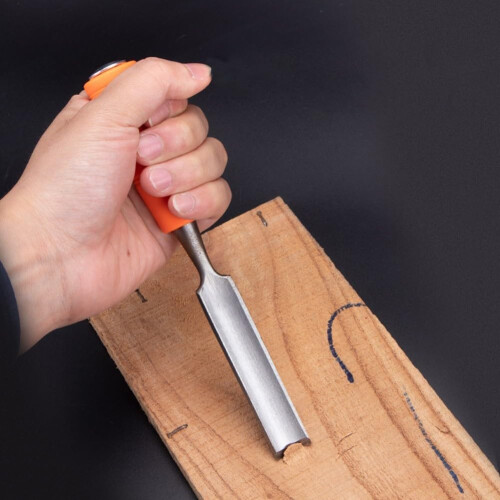 High Strength Woodworking Chisel Kit, 24mm, Ergonomic Handle, Durable, For Long-Term Use