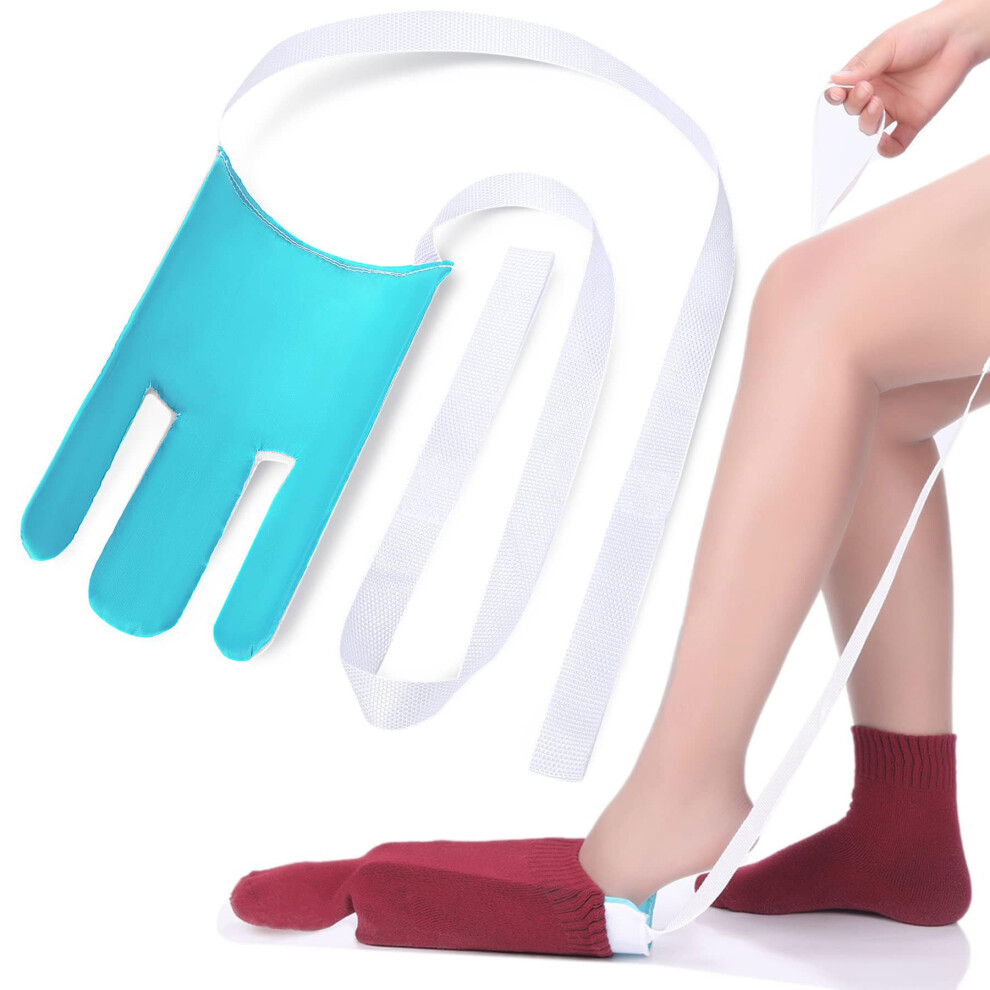 Sock Dressing Aid For Seniors, Pregnant Women, Disabled â Stocking And Socks Dressing Aid With Tear-Resistant Bands