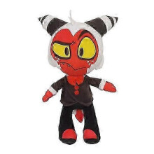 (28cm white) HELLUVA THE CIRCUS Evil Boss Plush Toy Hell Inn Doll 25-26s