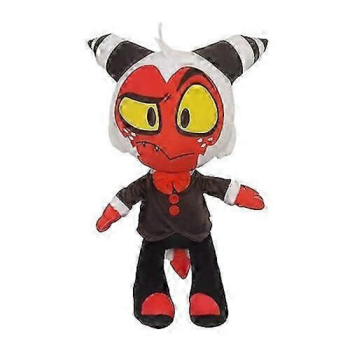 (28cm white)HELLUVA THE CIRCUS Evil Boss Plush Toy Hell Inn Doll 25-26s