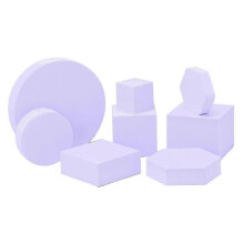 (Purple) Photo Studio Background Photography Props Foam Geometric Cubes Photo Props20240603 25-26s