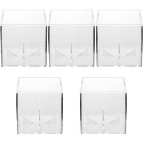 5 Stks Transparante Baseball Displaydoos Stofdichte Houders 2