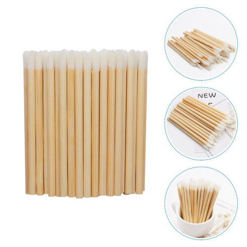 100 Wegwerp Lippenborstels Kleine Make-up Applicator 2